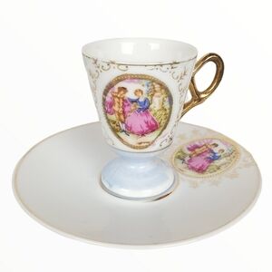 Vintage Porcelain tea Cup And Saucer set Japan